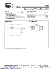 W163 datasheet pdf Cypress