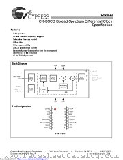 CY25823 datasheet pdf Cypress