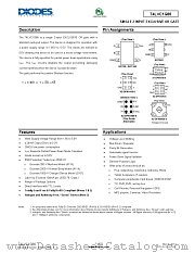 74LVC1G86 datasheet pdf Diodes