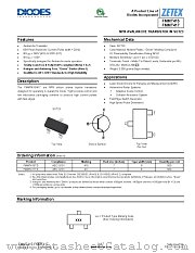 FMMT415 datasheet pdf Diodes