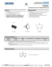 FMMT560 datasheet pdf Diodes