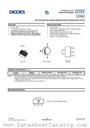 FZT558 datasheet pdf Diodes