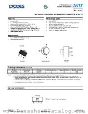 FZT591A datasheet pdf Diodes