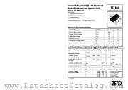 FZT603 datasheet pdf Diodes