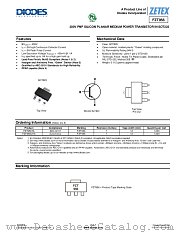 FZT956 datasheet pdf Diodes