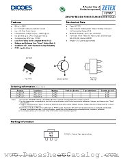 FZT957 datasheet pdf Diodes