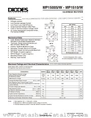 MP1504 datasheet pdf Diodes