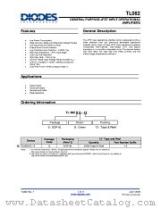 TL082 datasheet pdf Diodes