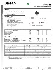 UMG4N datasheet pdf Diodes