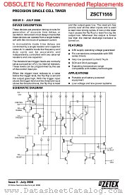 ZSCT1555 datasheet pdf Diodes