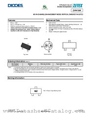 ZVN4106F datasheet pdf Diodes