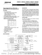 X40239 datasheet pdf Intersil