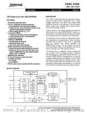 X4285 datasheet pdf Intersil