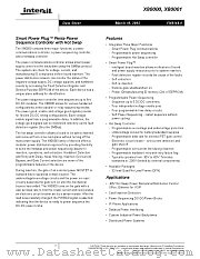 X80000 datasheet pdf Intersil