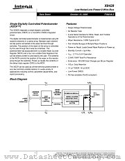 X9429 datasheet pdf Intersil