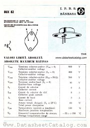 BUX82 datasheet pdf IPRS Baneasa