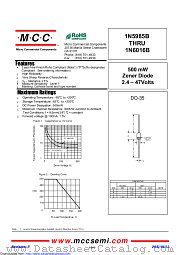 1N6010B datasheet pdf Micro Commercial Components