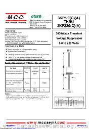 3KP28C datasheet pdf Micro Commercial Components