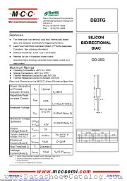 DB3TG datasheet pdf Micro Commercial Components