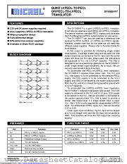 SY100E417 datasheet pdf Microchip