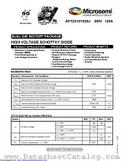 APT2X101S20J datasheet pdf Microsemi