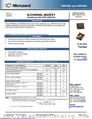 JANTXV2N6788U datasheet pdf Microsemi