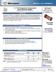 1N945BUR-1 datasheet pdf Microsemi