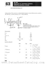 BF961 datasheet pdf Mikroelektronikai Vallalat