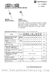 1N4724 datasheet pdf Motorola