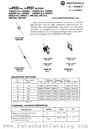 1N3911 datasheet pdf Motorola