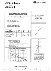 1N5519A datasheet pdf Motorola