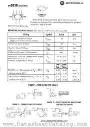 2N3838 datasheet pdf Motorola