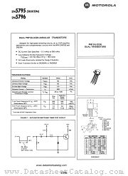 2N5796 datasheet pdf Motorola