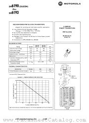 2N6193 datasheet pdf Motorola