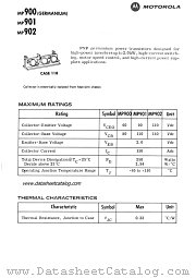 MP900 datasheet pdf Motorola