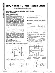 LM139A datasheet pdf National Semiconductor