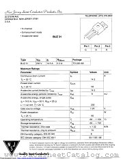 BUZ31 datasheet pdf New Jersey Semiconductor