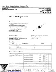 FE3C datasheet pdf New Jersey Semiconductor