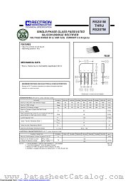 RS206M datasheet pdf Rectron Semiconductor