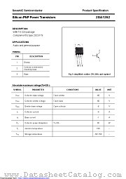 2SA1262 datasheet pdf Savantic