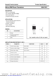 2SA1291 datasheet pdf Savantic