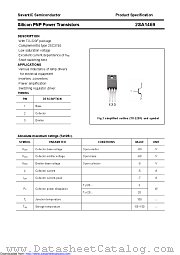 2SA1469 datasheet pdf Savantic