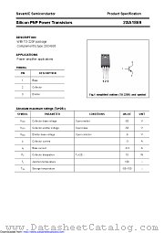 2SA1869 datasheet pdf Savantic