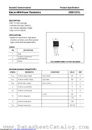 2SD1237L datasheet pdf Savantic