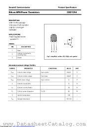 2SD1294 datasheet pdf Savantic