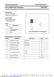 2SC1162 datasheet pdf Savantic