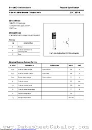 2SC1953 datasheet pdf Savantic