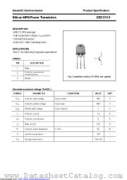 2SC3151 datasheet pdf Savantic