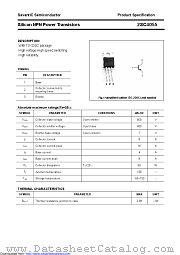 2SC4055 datasheet pdf Savantic