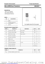 2SC4057 datasheet pdf Savantic